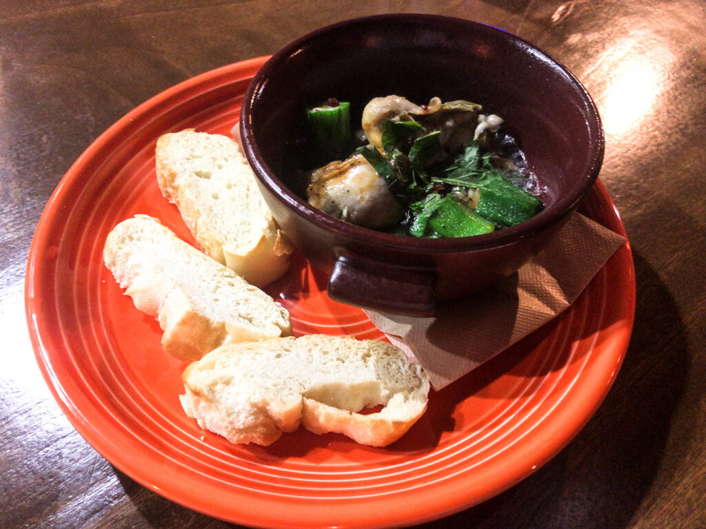 オイスターアヒージョ