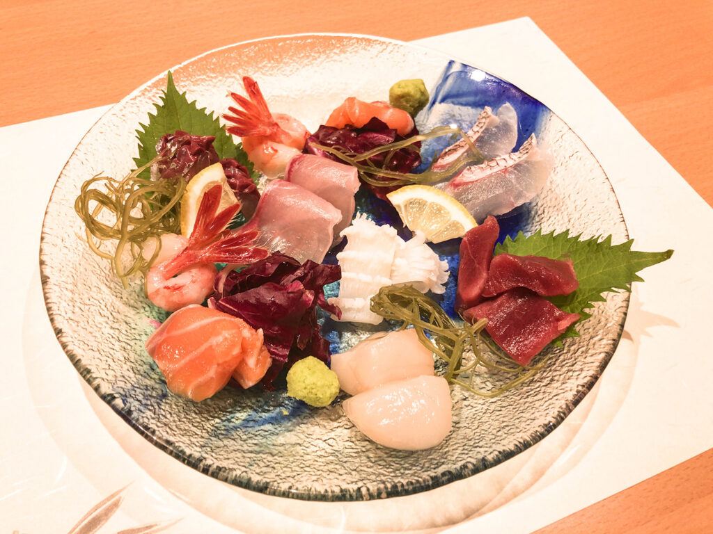 季節の刺身盛り