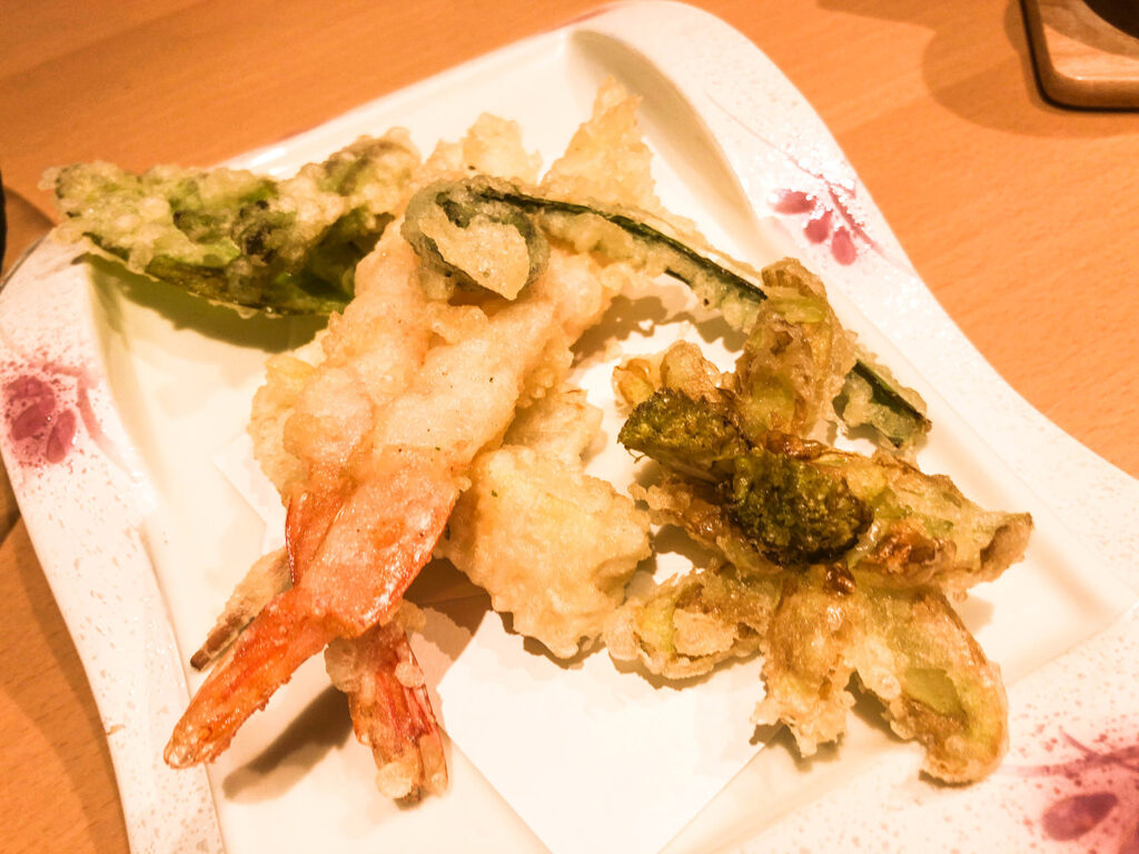 季節の天ぷら盛