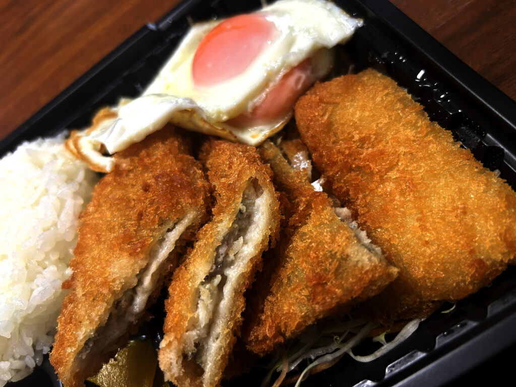 【定食】アジと白身魚のフライ
