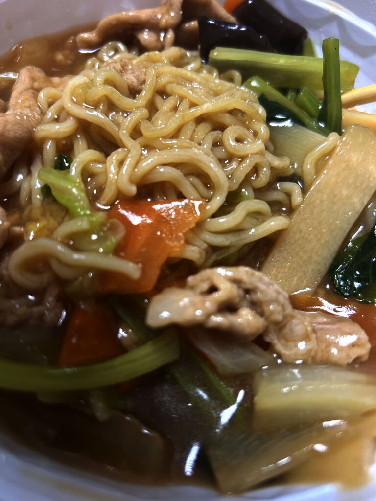 五目あんかけそば（蒸麺）