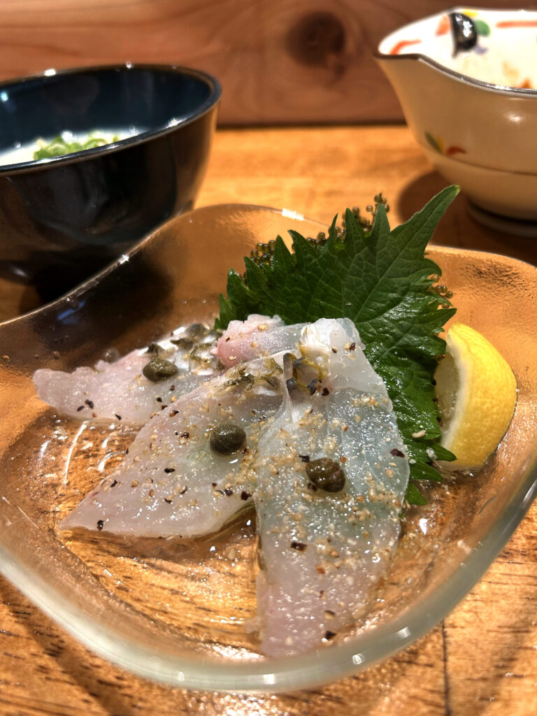 本日のカルパッチョ