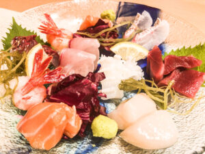 季節の刺身盛り