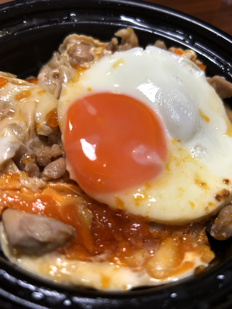 もも肉親子丼柚子