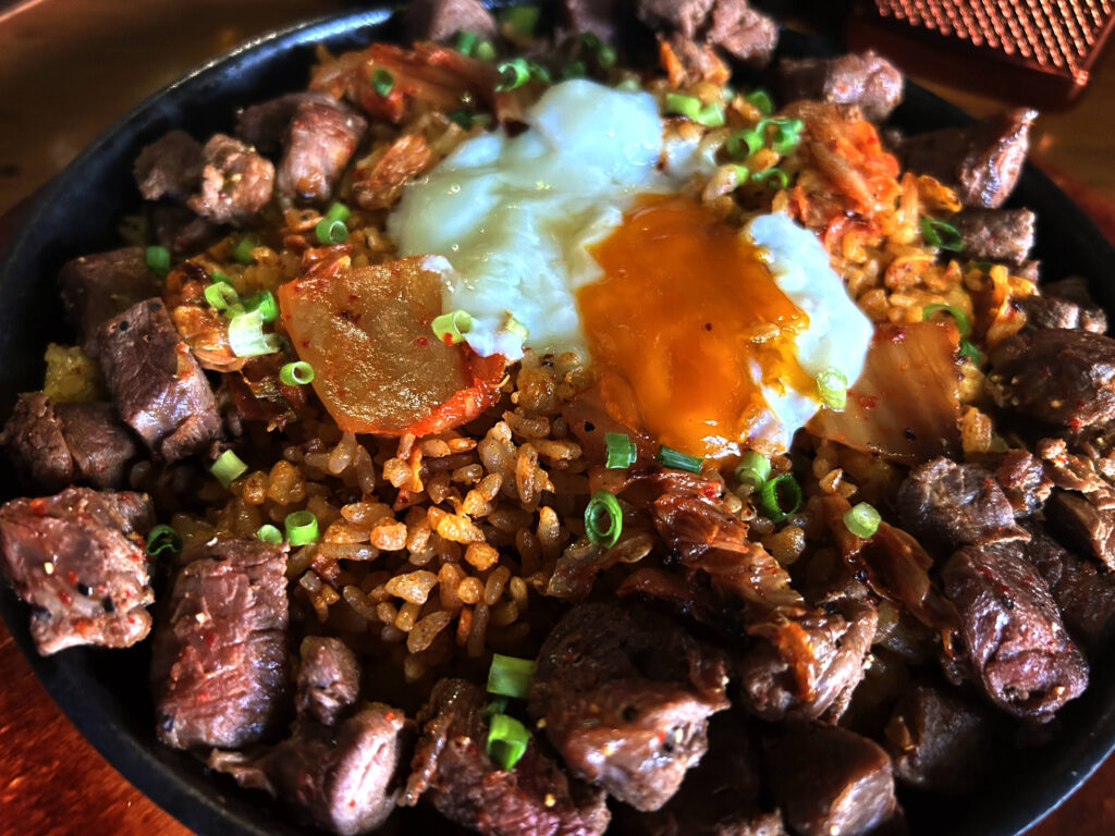 ペッパーガーリックライス キムチ味