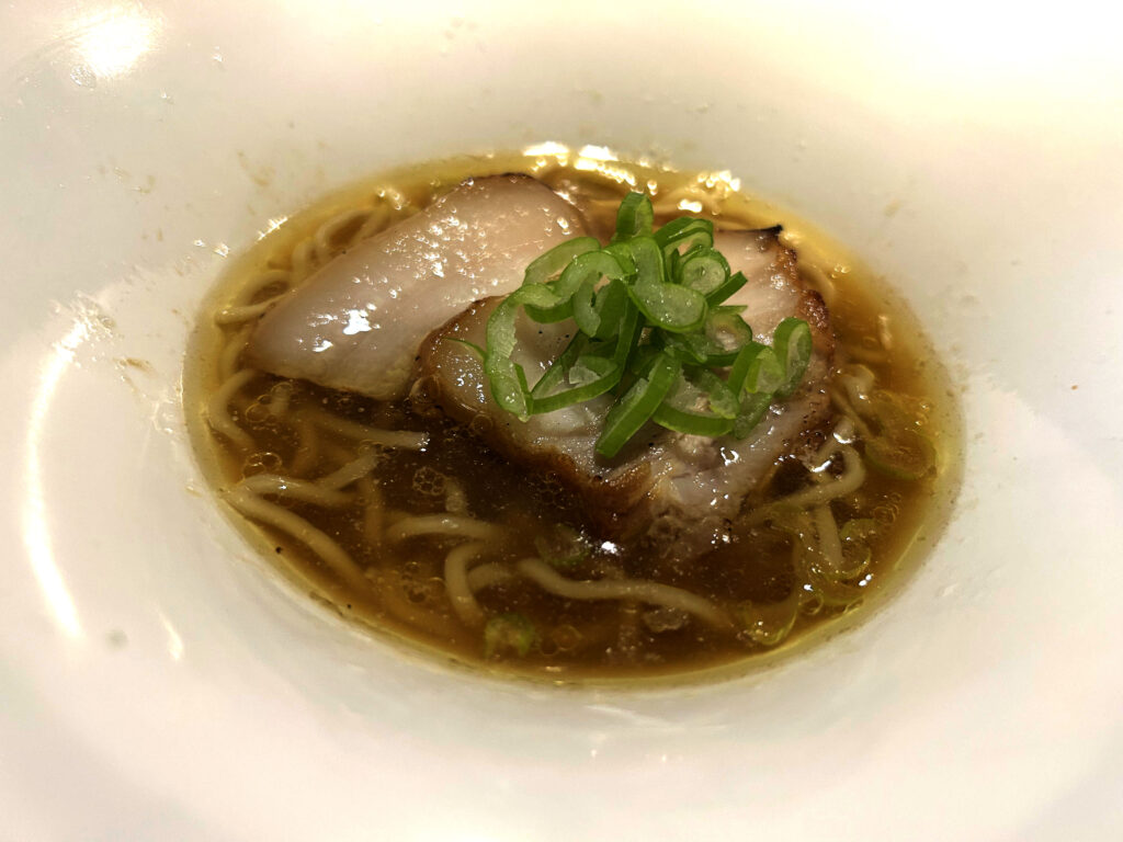 中華そばハーフ