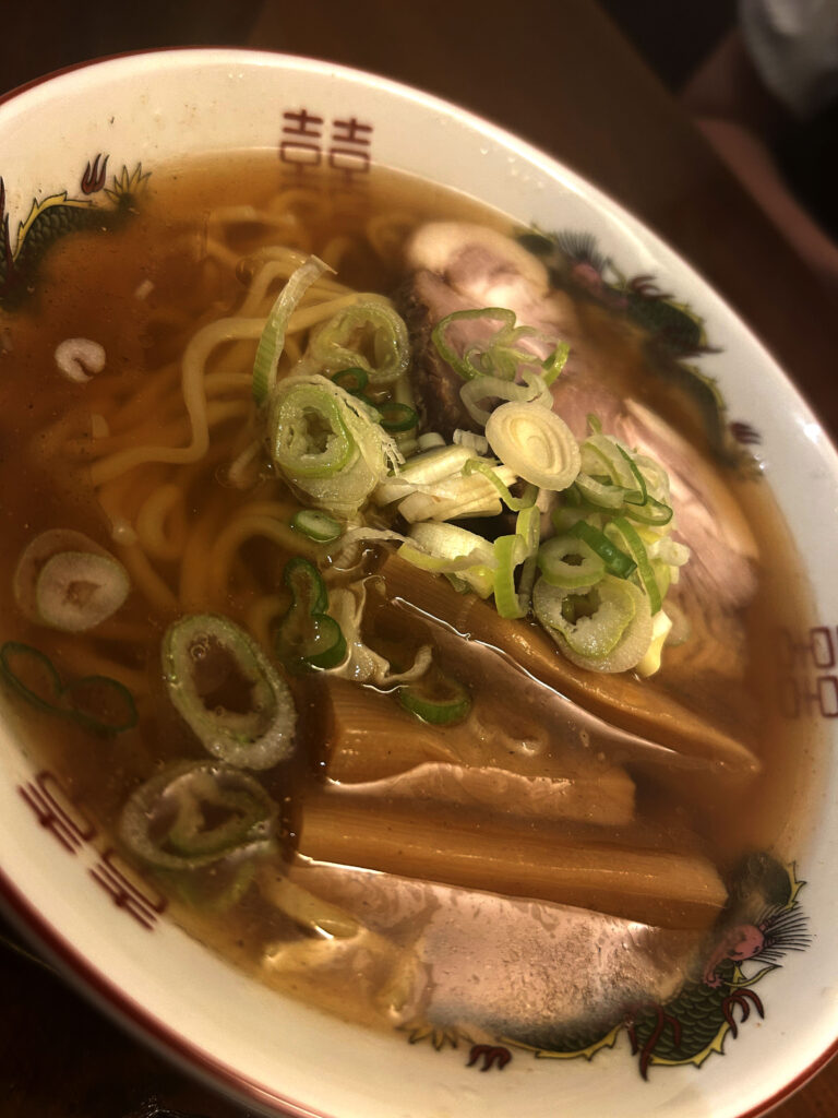 にぼし醤油ラーメン