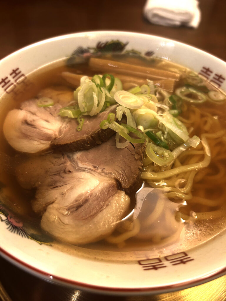 にぼし醤油ラーメン